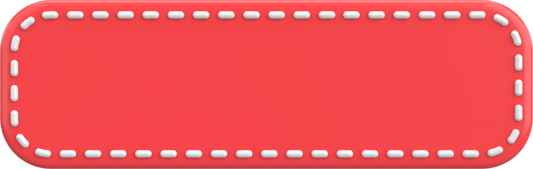 3D button. Price tag. 3D illustration.